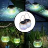 Garden Decorations 2x Solar Powered Hanging Lamp Decor For Outside Memorial Gifts Lantern Lights Tabletop Dropship