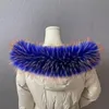 Scarves Qearlstar Faux Fur Collar Winter Warm Super Luxury Big Scarf For Female Men kids Jackets Coat Hood Decor Wraps Shawls FY501 231215