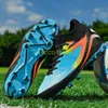 Drömfärg Hög Top Ag TF Football Boots Kvinnor Män Professionella fotbollsskor Youth Gradient Färgträningskor Cleats