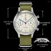 Relógios de pulso Assista Aviation Chronograph 1963 Quartz Watch for Men St1901 Sapphire 38mm 40mm para homens de máquinas não automáticas