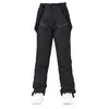 Pantalons pour femmes salopette à bretelles isolées couleur unie pantalons à bretelles hiver Leggings thermiques pour femmes vêtements pour hommes