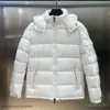 Diseñador Parketas Abrigos para mujer Chaquetas de invierno Bufanda extraíble Moda Adelgazante Cordón Acolchado Chaqueta para hombre Bolsillos de trinchera Abrigo exterior cálido