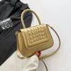 Moda pequena bolsa popular clássica bolsa simples versão coreana da bolsa mensageiro de um ombro feminina 2023 novo. CCJ3044