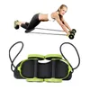 Ab Rollers Multifunctionele Buikwiel Oefening Met Weerstandsband Kniemat Taille Afslanken Trein Home Gym Arm Been trainer 231214