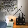 Настольные лампы, винтажная дизайнерская лампа, промышленный утюг для гостиной, спальни, кабинета, декор, скандинавский домашний светодиодный прикроватный светильник322a