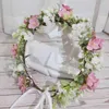 Pastorale kleine Blumen Krone Stirnbänder Frauen Haarschmuck Hochzeit Kopfbedeckung Stirnband Hut Dekoration Mädchen Blumengirlanden