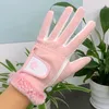 Gants de sport TTYGJ résistant au froid femmes automne et hiver garde-poignet chaud anti-dérapant polaire Golf gauche droite mains 1 paire 231215