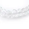 Transparentes 8-mm-Armband mit facettierten Kristallperlen für Damen, einfacher Stil, dehnbare Armbänder, 20 Stück, Los 277e