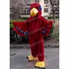 Halloween red eagle Mascot Costume Unisex Cartoon Anime theme character Carnival Men Women Dress Christmas Fancy Performance Party Dress