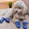 Hondenkleding Zomerschoenen met reflecterende banden Ademend Antislip Huisdier voor kleine rassen Honden Mesh Puppy Dla Psa