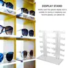 Decorative Plates Glasses Display Rack Sunglasses Holder Showing For Multi Pairs Showcase Space Saving Shelf Home Storage Stand