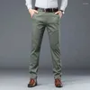 Herrenhosen Herren Winter Warme Hosen Große Größe Klassischer Stil Geschäftsmode Regelmäßig Dick Lässig Männlich Marke Khaki Marineblau Schwarz