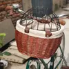 Bike Baskets Pets Cat Dog Bicycle Front Basket Holder for MTB Road Bikes Shopping Riding 231214
