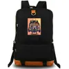 Kaidou Backpack One Piece Daypack Worororo Okul Çantası Deniz Karikatür Paketi Packsack Baskı Sırp Çekme Okul Çantası Dizüstü Day Pack