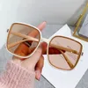 Sunglasses Rice Nail Square Women's Brand Designer Fashion Sun Glasses Summer Outdoor Travel Eyewear UV400