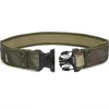 ベルトtj-gingun oxford Cloth Tactical Belt Men's Canvas with Outdoor ArmyファンファッションEVAスポンジ外側WDY2269K