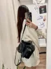 حقائب ظهر حقيبة ظهر للسيدات backflip mini backback backback backbag gold button designer chainty handbag base miamond bag bag bag bag