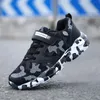 Athletic Outdoor Brand Summer Children Camouflage Sneakers dla dzieci sportowe buty tenisowe oddychające siatki dla dziewcząt buty do biegania na zewnątrz Buty na zewnątrz 231215