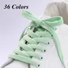 Shoe Parts Accessories No Elasticity Flat Thicken Laces Athletic String Shoelaces of Sport Leisure Women Sneaker Lacet 231215