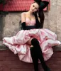 Luxury Pink Short Prom Party Dress 2024 Sweetheart Heavy Beading Satin Pleats Homecoming Cocktail Dresses Cestidos de Graduacion