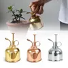 Sprayers Watering Fles Nordic Engelsstijl Vintage Messing Succenten Kleine Gouden Tuinieren Spuiten Kan Water Pot Garden levererar 231215