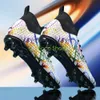 Antislip voetbalschoenen voor kinderen Dames Hoge voetbalschoenen voor heren Jeugd Kids AG TF Outdoor trainingsschoenen