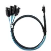 New Laptop Adapters Chargers 12Gbps Connecting Line MINI SAS 38p SFF-8654 To 4 X Sata Server Data Transmission Cable