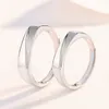 Eheringe PT950 Platin Ringe Männer und Frauen Paar Hochzeit Verlobung Mode schlichter beweglicher Ring 231214