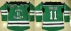 CUSTOM North Dakota Fighting Sioux 3 Tucker Poolman 7 TJ Oshie 9 Jonathan Toews 11 Zach Parise 16 Brock Boeser Men's 100% Stitched Hockey Je