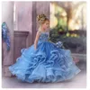 Robes de fille Robe à fleurs Orchid Sling Tulle Layered Lace Decal Princess Ball Pageant Première Communion Enfants Surprise Cadeau d'anniversaire