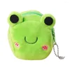 Portefeuilles mignon porte-monnaie en peluche Panda grenouille Mini portefeuille enfants cadeaux d'anniversaire