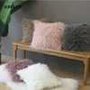 Pillow Case Cute Nordic Plush Pillowcase wool Faux Fur Cushions ins sofa furry Long Hair Cushion Princess Pillow bed Sofa Decor 231214