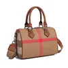 Höst/vinterkuddpåse lyxig stor kapacitet handväska bosden kvinnors väska singel axel crossbody väska