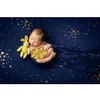 Keepsakes 40 150*170 cm Born Pography Props filt Baby Gilding Star filt Bakgrund Tyger Tyg Baby Shoot Studio Accessories 231214