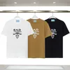 Menswear Designer T-shirt Mode manches courtes coton broderie Tshirt High Street Tendance Casual lâche et confortable Top Vêtements pour hommes