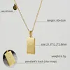 Chains Dainty Zodiac Necklace For Women Gold Plated Stainless Steel 12 Constellations Pendant Jewelry Gifts