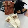 Ug-3485 Men and Women Autumn and Winter Fashion Sports Socks Outdoors Fleece Socks 3pair/lot