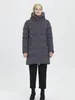 Dames Trenchcoats Snowimage Middellange Plus Dikke Maat Oversize 100kg Winter Gewatteerde Jas Outdoor Jas Kantoor -20