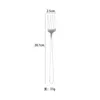 Dinnerware Sets Thickened Stainless Steel Western Spoon Fork Dining Long Handle Household Cute Stir Dessert Set