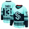 Niestandardowe Seattle Custom Kraken Hockey Jerseys 17 Jaden Schwartz 67 Morgan Geekaie 9 Ryan Donato 22 Mason Appleton Will Borgen Andre Burakovsky