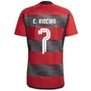 Футбольные майки Club 23 24 CR Flamengo Мужская команда 10 GABRIEL 27 HENRIQUE 14 DE ARRASCAETA 7 RIBEIRO 9 PEDRO 20 GERSON 16 LUIS 6 LUCAS 29 HUGO Комплекты футбольных футболок Униформа