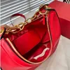 Kadın Tasarımcı Vlogo Moon Crossbody debriyaj Çantaları Lüks Tote Çanta Çanta Cüzdanları Seyahat Zinciri Lideri Omuz Under Equil Equil Hobo Çanta