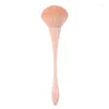 Pinceaux de maquillage 1pc poudre de paillettes brosse professionnelle grande taille doux moelleux ongles poussière nettoyage femmes filles bricolage maquillage outil de beauté manucure