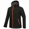 Vestes d'extérieur Windstopper pour hommes, veste Softshell imperméable, manteaux d'hiver épais pour randonnée, Camping Ski 8001