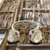 Кольца-кластеры в европейском и американском стиле с натуральным жемчугом и турмалином, набор браслетов, женское индивидуальное простое элегантное ювелирное изделие