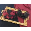 Cute Handmade Gothic Style Hairband KC Headband Headwear Lolita Devil Wings Original Design 2 Colors Red Black