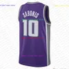 Niestandardowy Keegan Murray Deaaron Fox Basketball Jersey Domantas Sabonis Sacramentos Harrison Barnes Kevin Huerter Malik Monk Richaun Holmes Davio 2024 City Youth Men