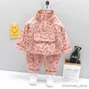 Ensembles de vêtements Nouveau printemps automne enfants vêtements de mode bébé garçons filles veste pantalon 2 pièces/ensembles enfants enfant en bas âge vêtements infantile coton survêtement