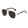Metal Sunglasses Designer Sunglasses for Men Goggles Mens Sunglasses Black Sunspecs Men Shades Sunnies Sun Protectors 22J36 With Box