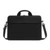 Briefcases Lightweight Stylish Laptop Bag Sleeve Protective Shoulder Carrying Case Durable Notebook Anti-scratch For Business